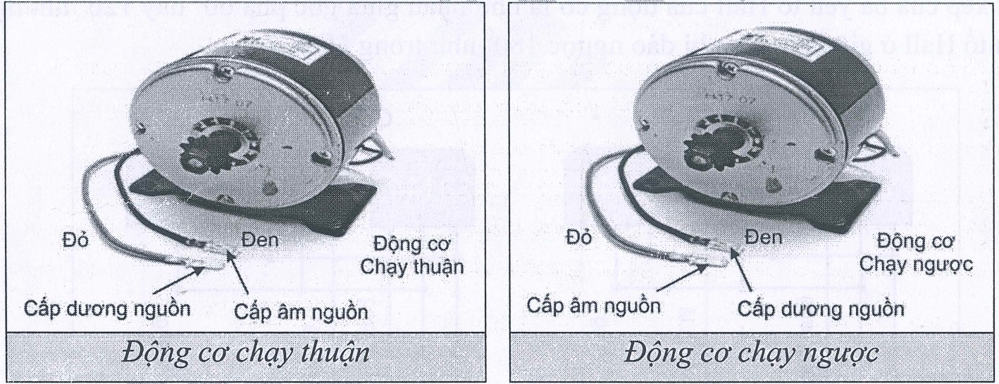  Động cơ chổi than chạy thuận và ngược