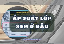 Hướng Dẫn Xem Thông Số Áp Suất Lốp Ô Tô Chuẩn