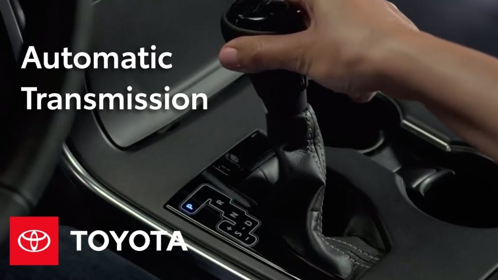 cách lái xe số tự động toyota