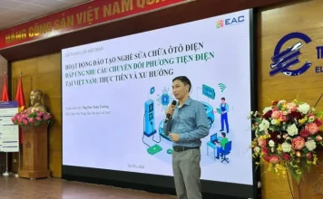EAC chia sẻ đào tạo nghề sửa chữa ô tô điện tại Đại học Điện lực